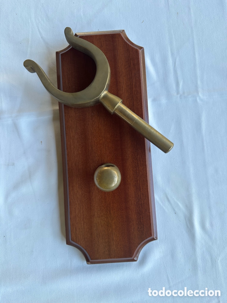 Antig&uuml;edades: Soporte chumacera bronce. - Foto 7