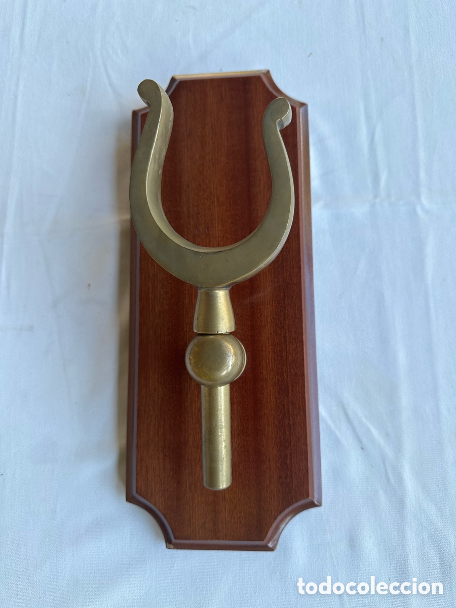 Antig&uuml;edades: Soporte chumacera bronce. - Foto 9