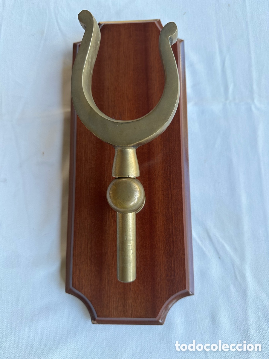 Antig&uuml;edades: Soporte chumacera bronce. - Foto 12