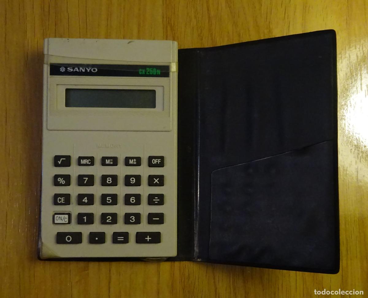 Antig&uuml;edades: CALCULADORA SANYO CX250N CX 250N CX250 N CX 250 N