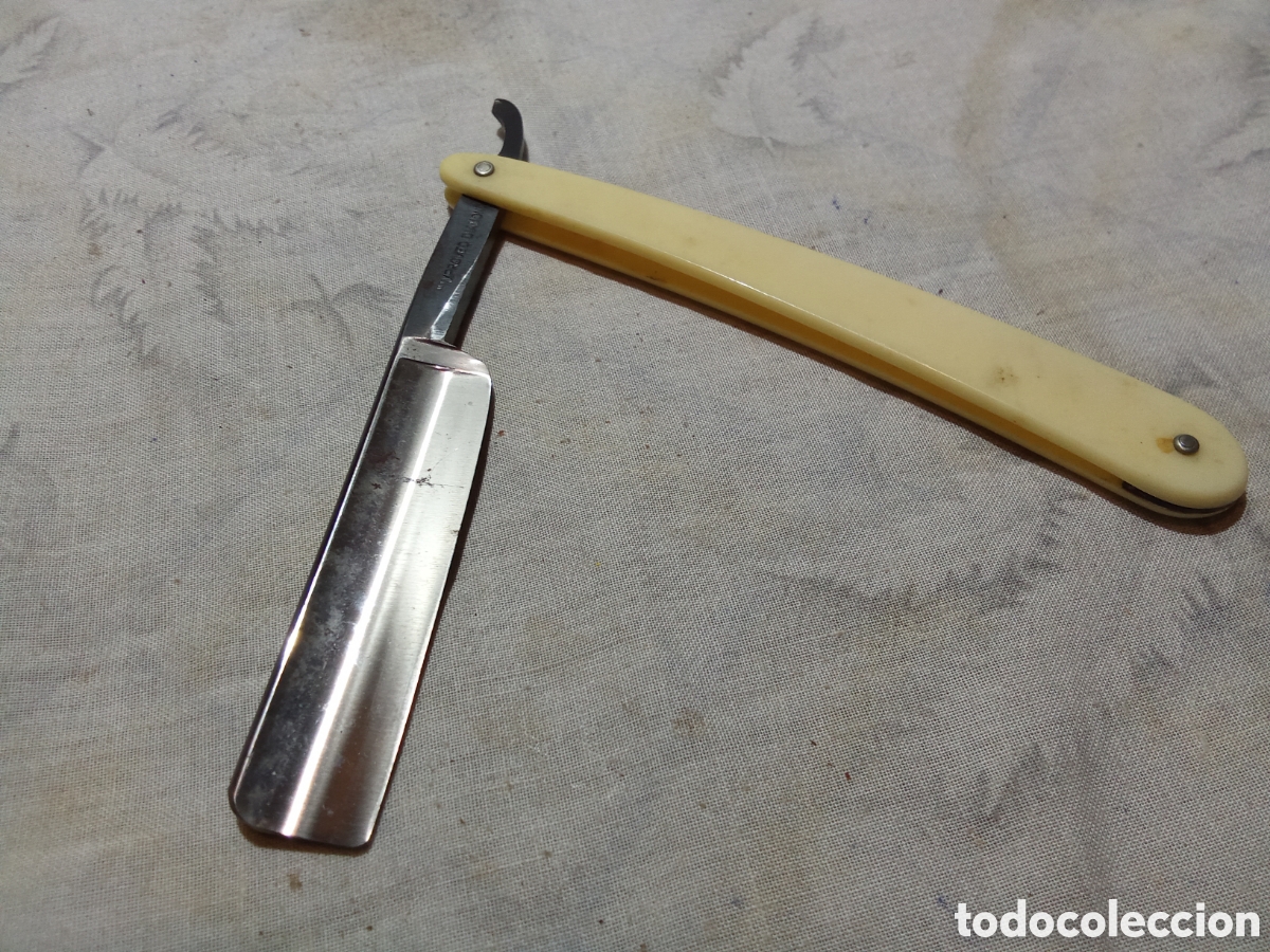 Antig&uuml;edades: NAVAJA DE BARBERO CAPITAL CUTTLERY CO. 148 E 34 N.Y.C MADE IN USA