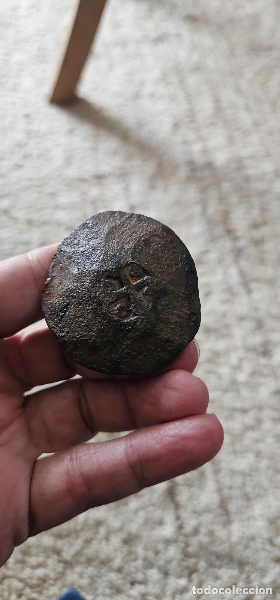 Antig&uuml;edades: Precioso clavo hierro forja y buril XVI XIX