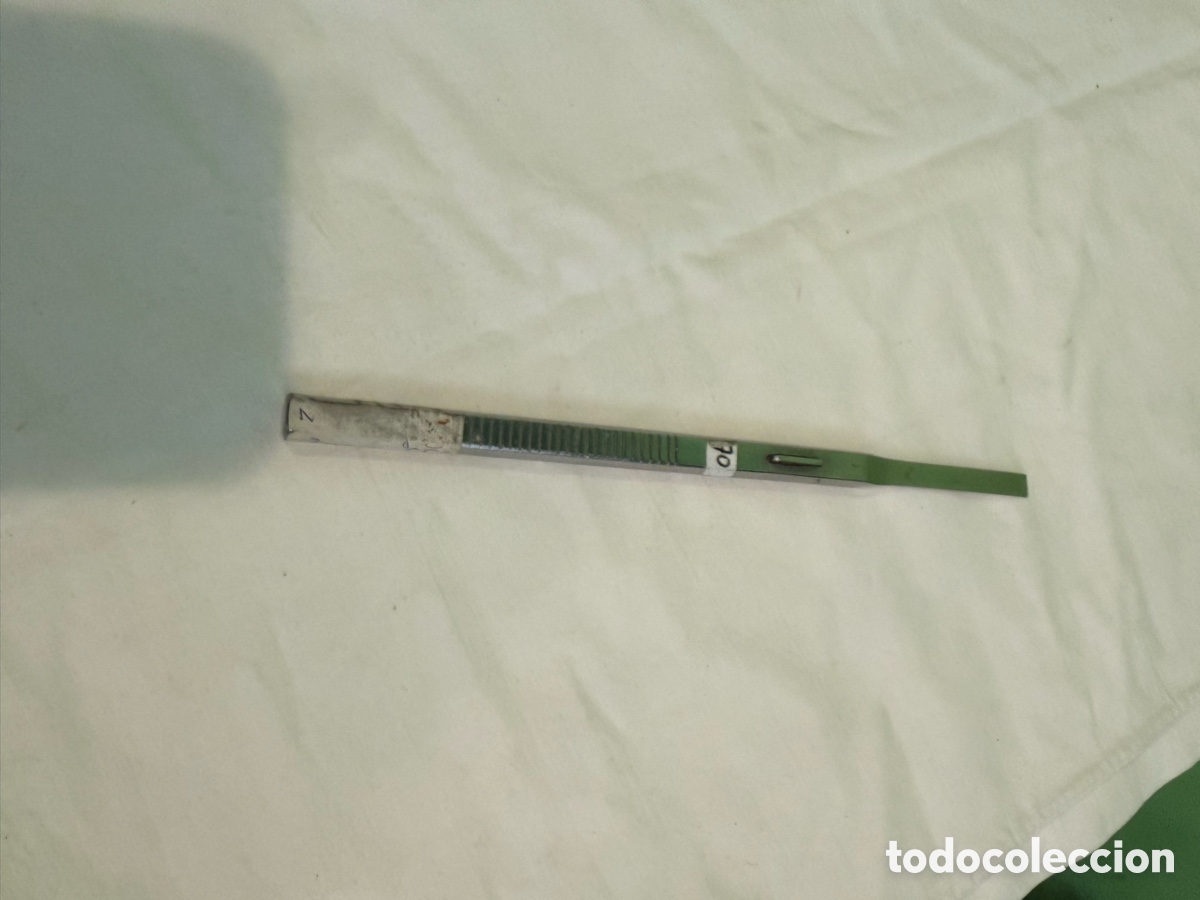 Antiguidades: Antiguo instrumental m&eacute;dico quir&uacute;rgico profesional acero inoxidable 20 cm