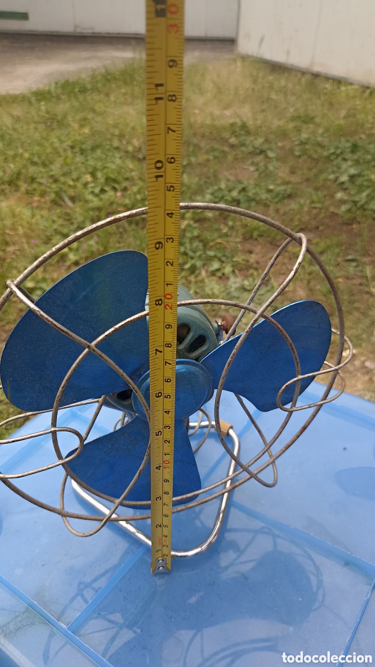 Antig&uuml;edades: Ventilador vintage a 125 v - Foto 6