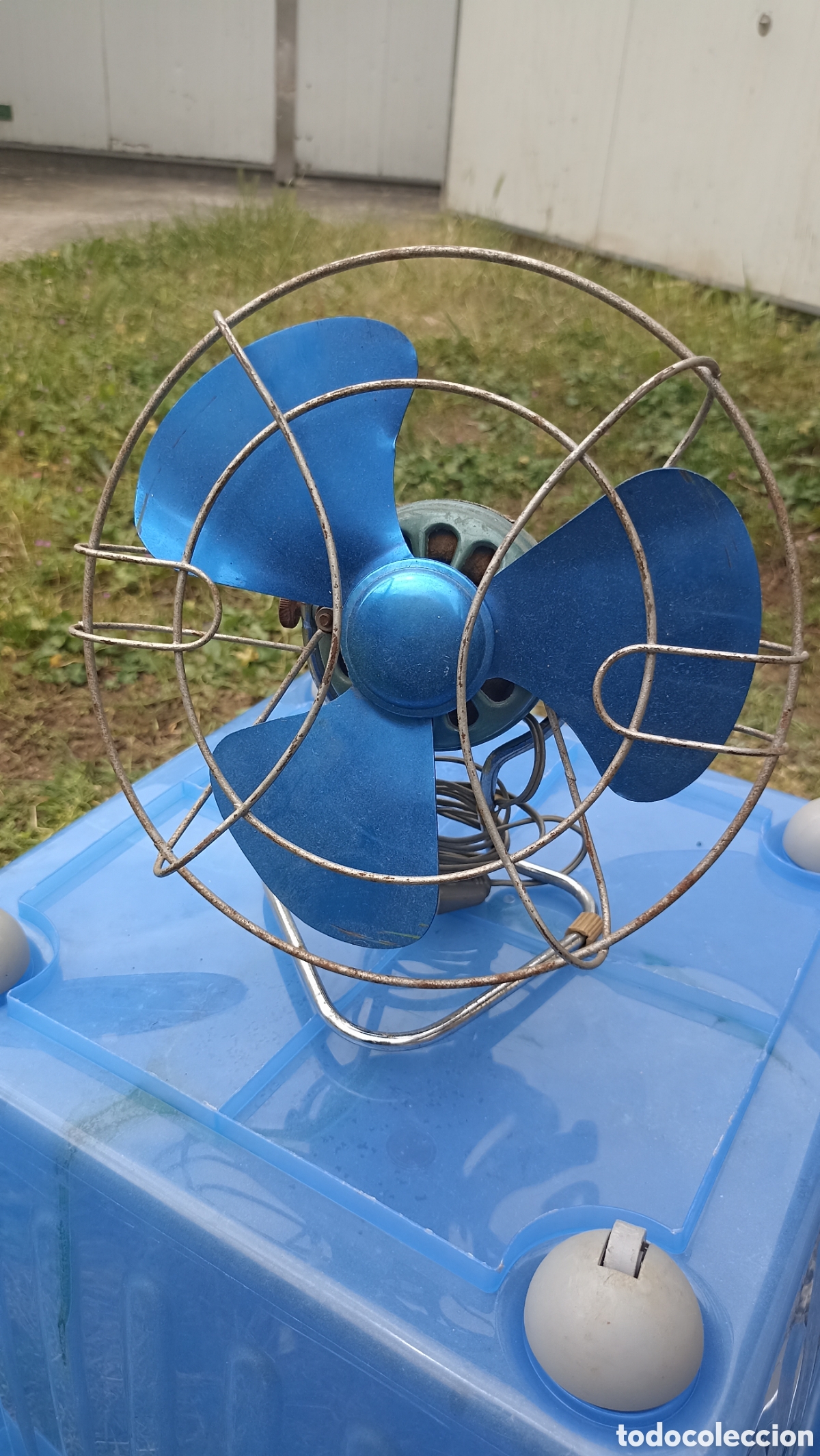 Antig&uuml;edades: Ventilador vintage a 125 v