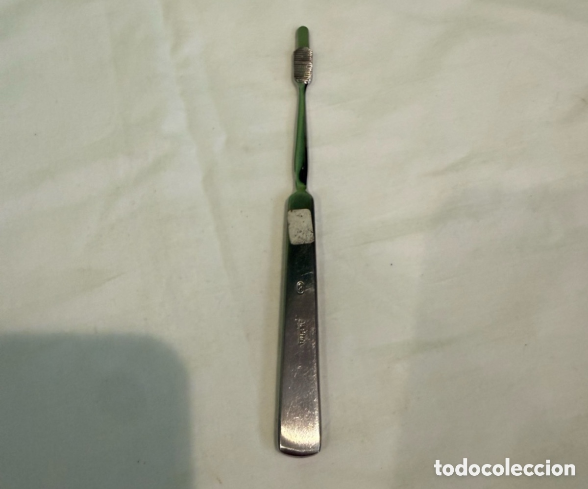 Antiquit&eacute;s: Antigua lima quir&uacute;rgica m&eacute;dica Aesculap APMA acero inoxidable instrumental m&eacute;dico