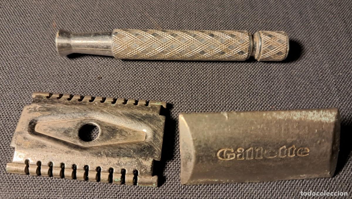 Antig&uuml;edades: ESTUCHE Y MAQUINILLA GILLETTE MILORD. - Foto 2