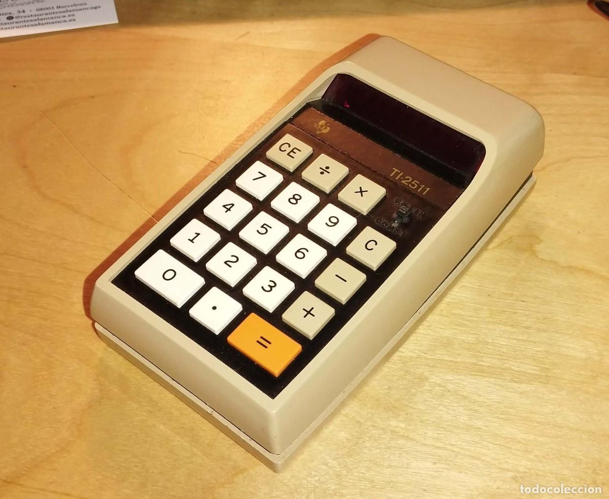 Antig&uuml;edades: CALCULADORA TEXAS INSTRUMENTS TI 2511 - 1974 - VINTAGE