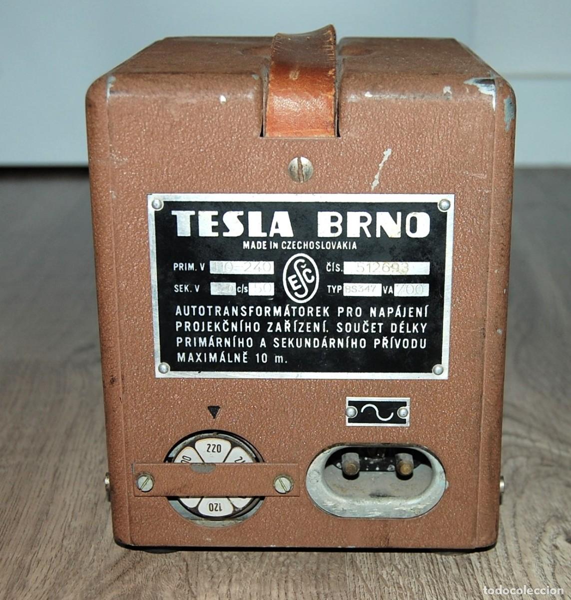 Antig&uuml;edades: AUTOTRANSFORMADOR BS347 TESLA 110-240V/120 V 700VA 1958