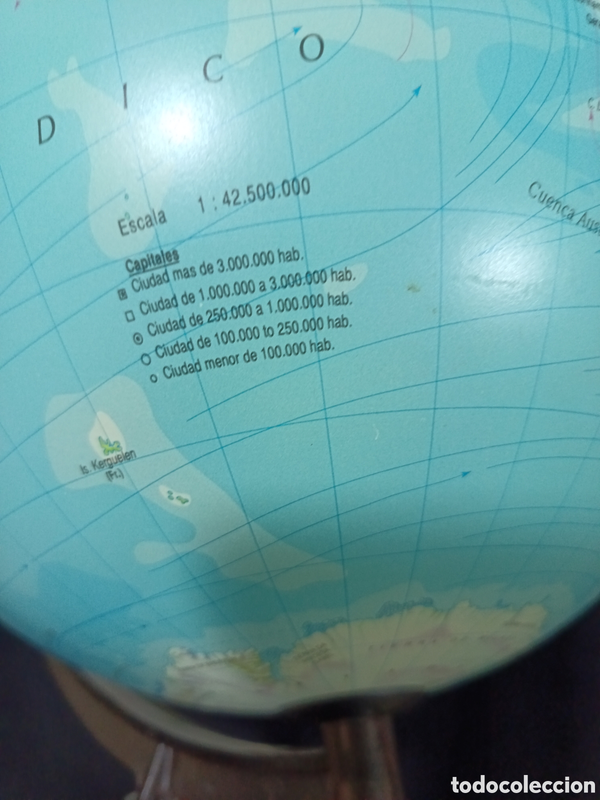 Antig&uuml;edades: GLOBO TERR&Aacute;QUEO CON LUZ - Foto 5
