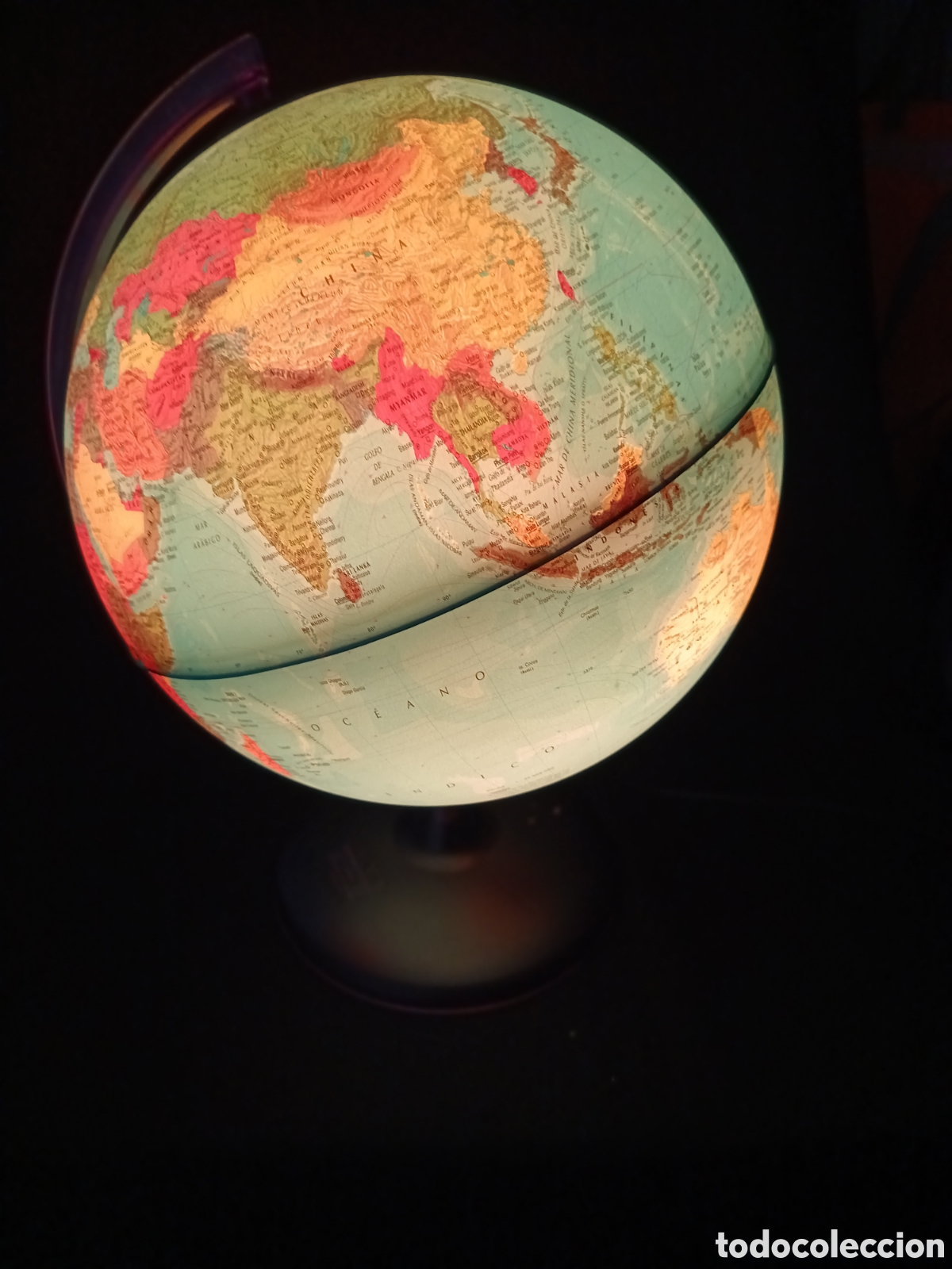 Antig&uuml;edades: GLOBO TERR&Aacute;QUEO CON LUZ - Foto 7