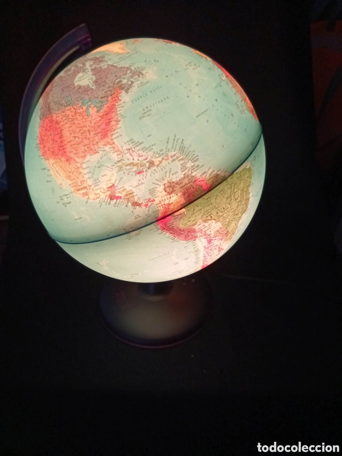 Antig&uuml;edades: GLOBO TERR&Aacute;QUEO CON LUZ - Foto 8
