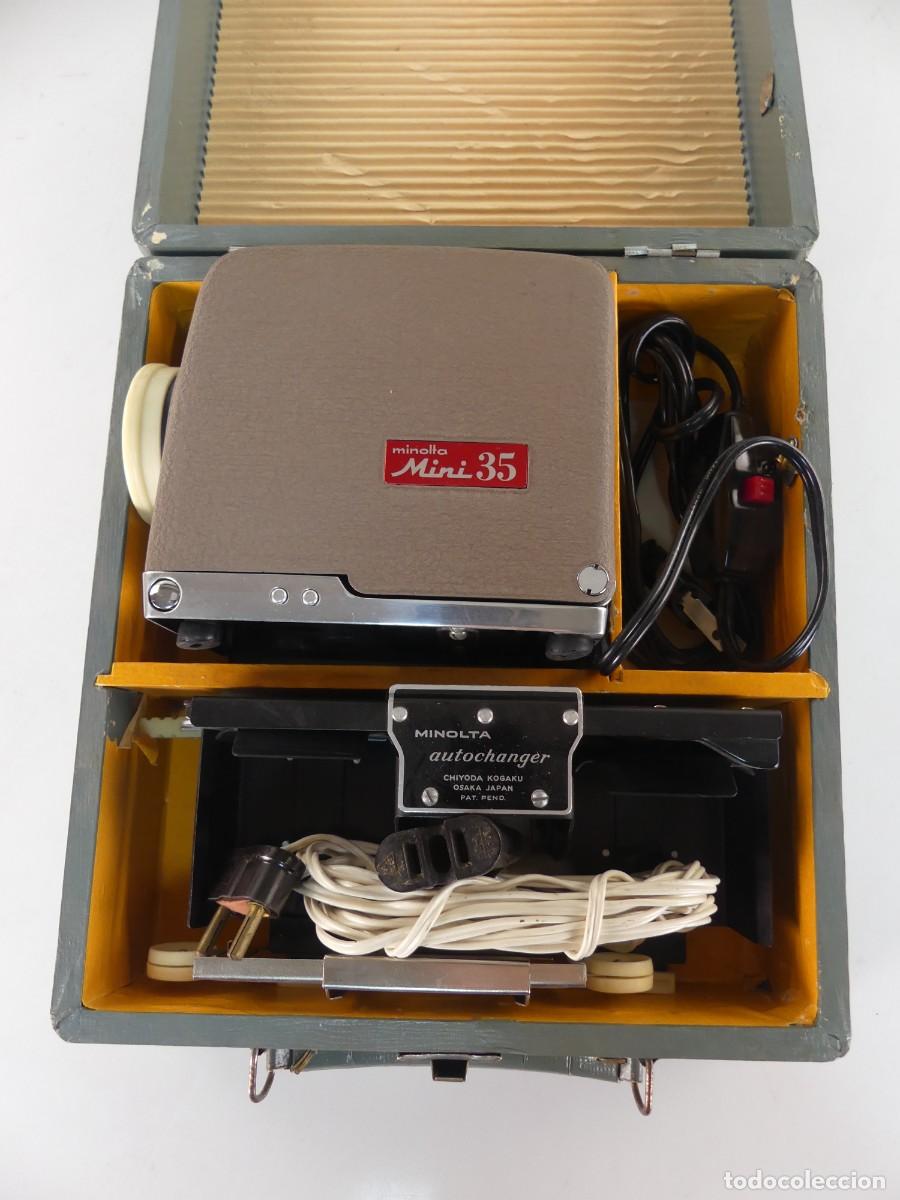 Antiquit&eacute;s: PROYECTOR DE DIAPOSITIVOS MINOLTA MINI 35