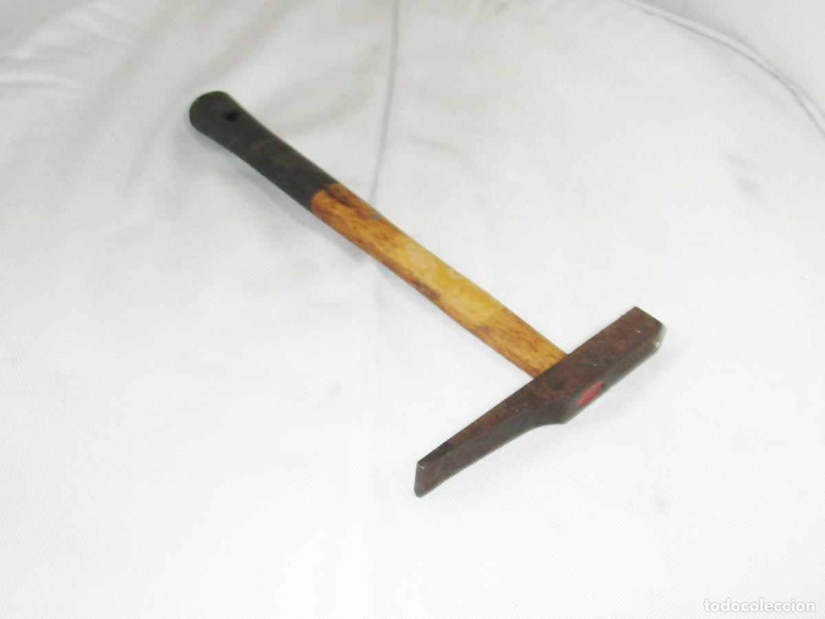 Antig&uuml;edades: ANTIGUO MARTILLO DE CHAPISTA COGEX. - Foto 3