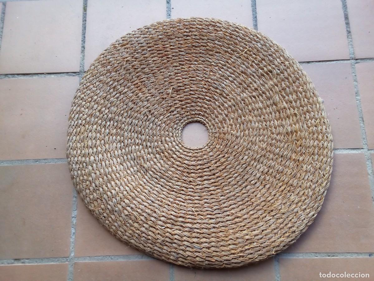 Antig&uuml;edades: FILTRO DE ESPARTO DE PRENSA DE ACEITE - Foto 1