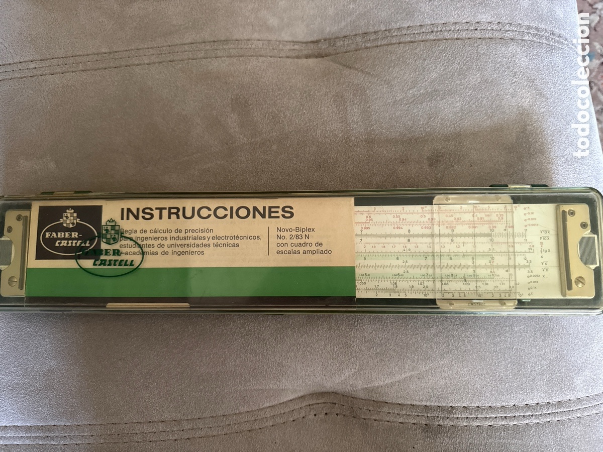 Antig&uuml;edades: Regla de c&aacute;lculo FEBER-CASTELL 2/83N
