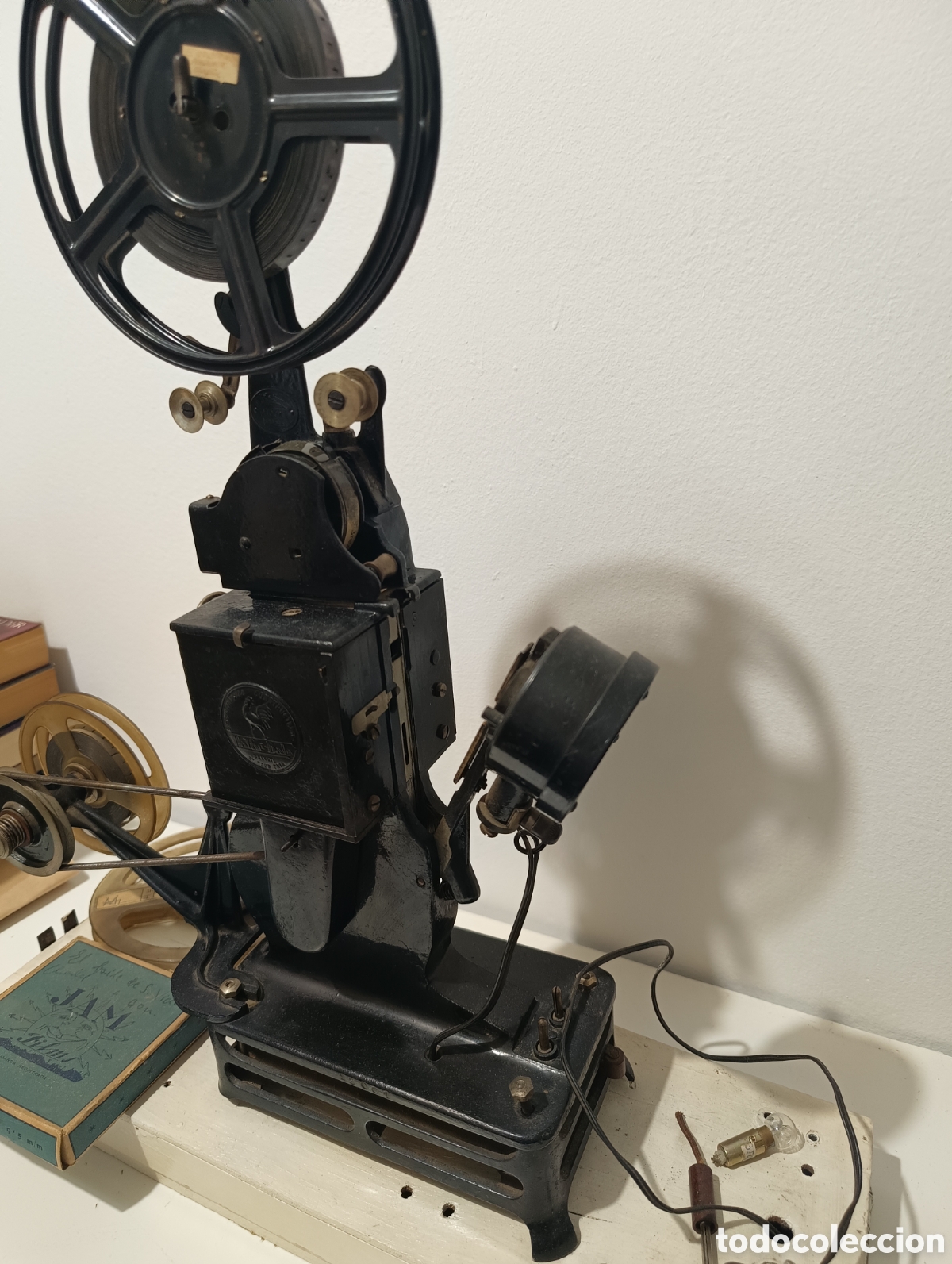 Antig&uuml;edades: Proyector path&eacute; 1911 - Foto 3