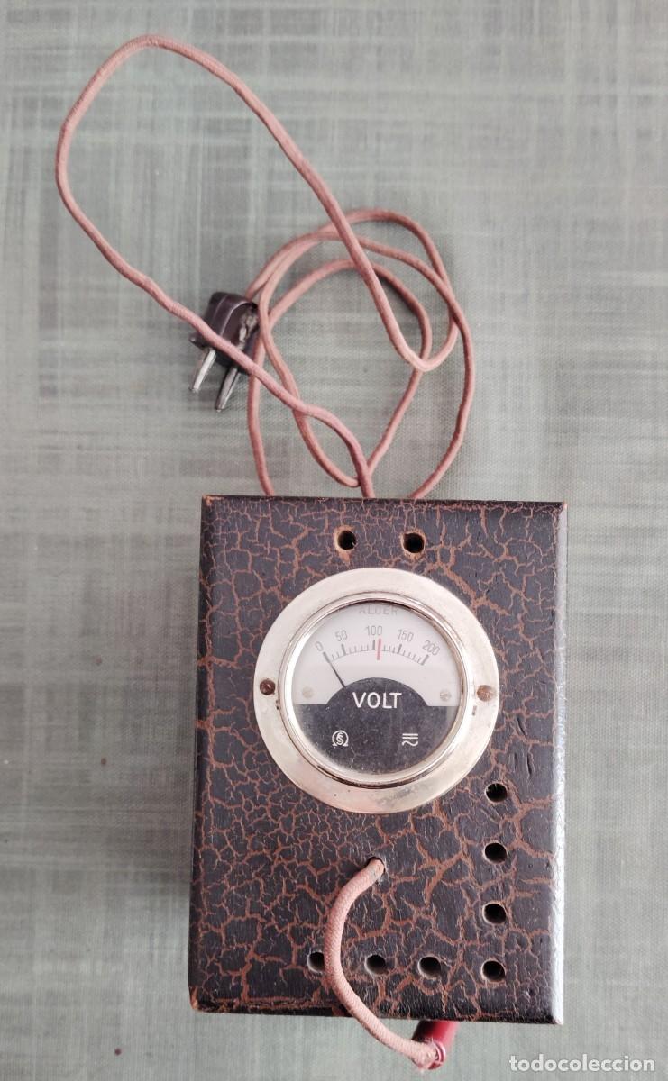 Antig&uuml;edades: VOLTIMETRO, ESTABILIZADOR CORRIENTE. A&Ntilde;OS 40..ENVIO CERTIFICADO INCLUIDO