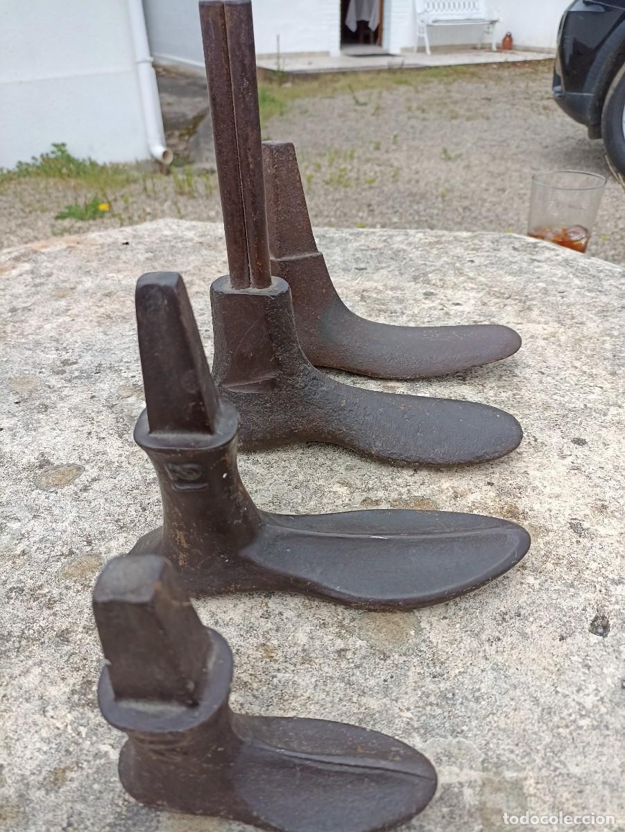 Antig&uuml;edades: Hormas de zapatero en hierro - Foto 2