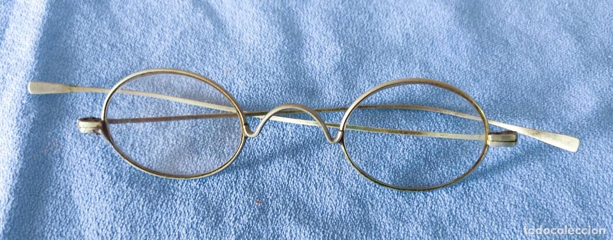 Antig&uuml;edades: ANTIGUAS GAFAS DE LECTURA GRADUADAS TIPO QUEVEDO SIGLO XIX-XX