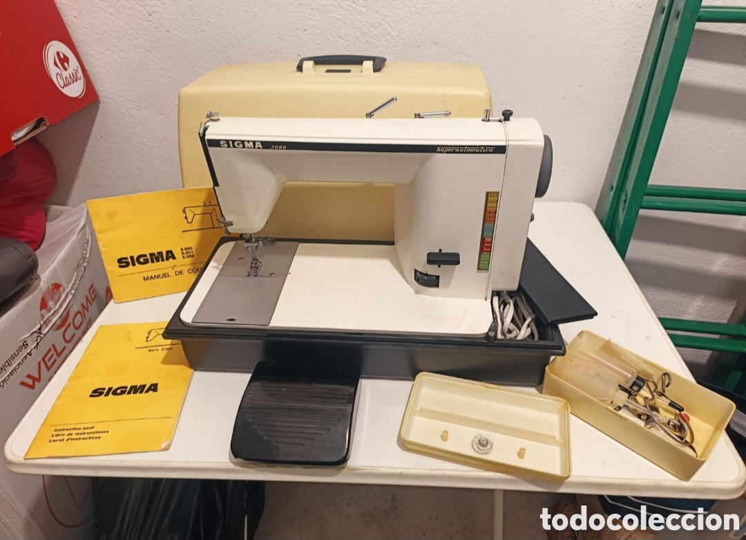 Antig&uuml;edades: MAQUINA DE COSER - SIGMA 2000 SUPERAUTOMATICA