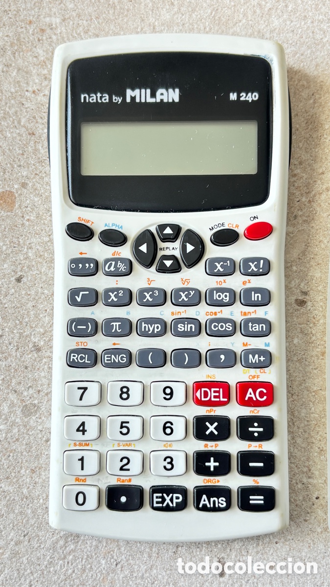Antig&uuml;edades: Calculadora cient&iacute;fica Milan M240 - Foto 3