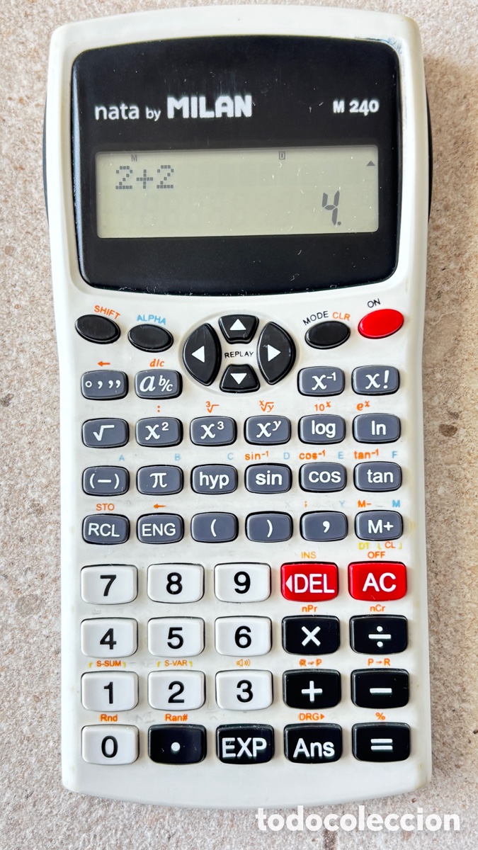 Antig&uuml;edades: Calculadora cient&iacute;fica Milan M240 - Foto 1