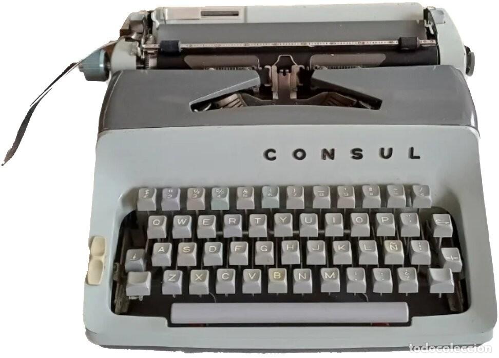 Antig&uuml;edades: M&aacute;quina de escribir Consul Model 221.2, Czechoslovakia por Zbrojovka Brno, teclado espa&ntilde;ol