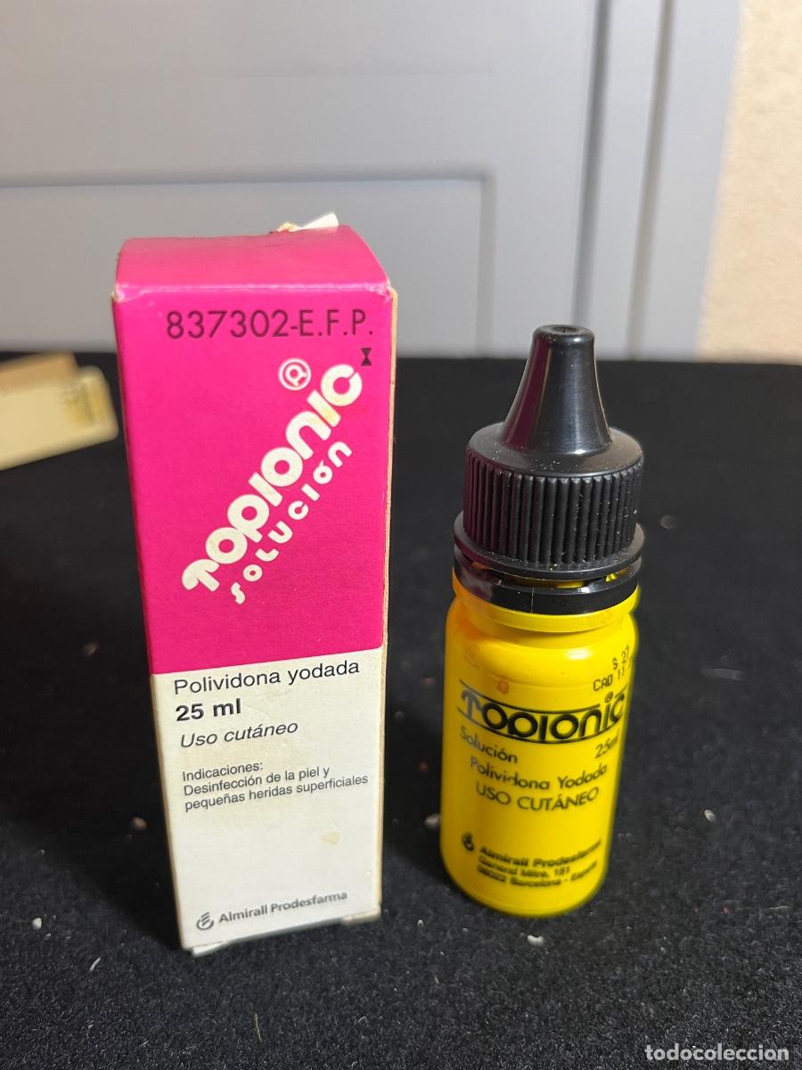 Oggetti Antichi: Topionic Soluci&oacute;n Almirall Prodesfarma Vintage Medicamento Antiguo Farmacia A&ntilde;os 90