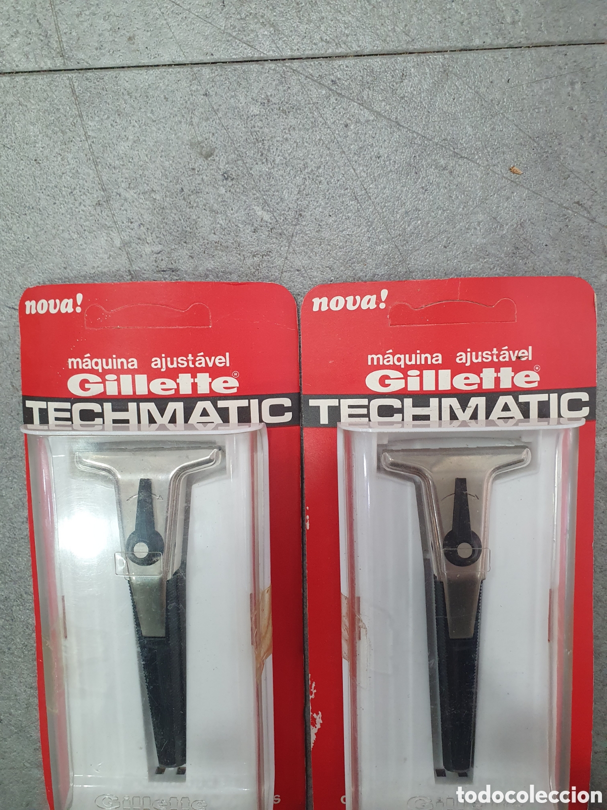 Antig&uuml;edades: Pareja de maquinillas Gillette Techmatic. (L71) - Foto 4