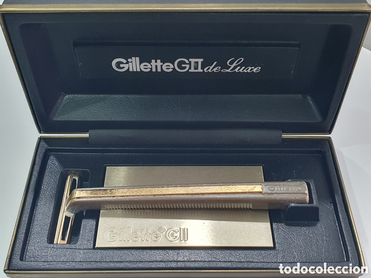 Antig&uuml;edades: Maquinilla Gillette GII deLuxe. (L71)