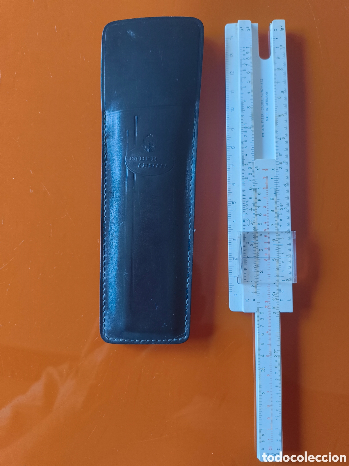 Antig&uuml;edades: Faber Castell, Regla de calculo 67/87 Rietz.