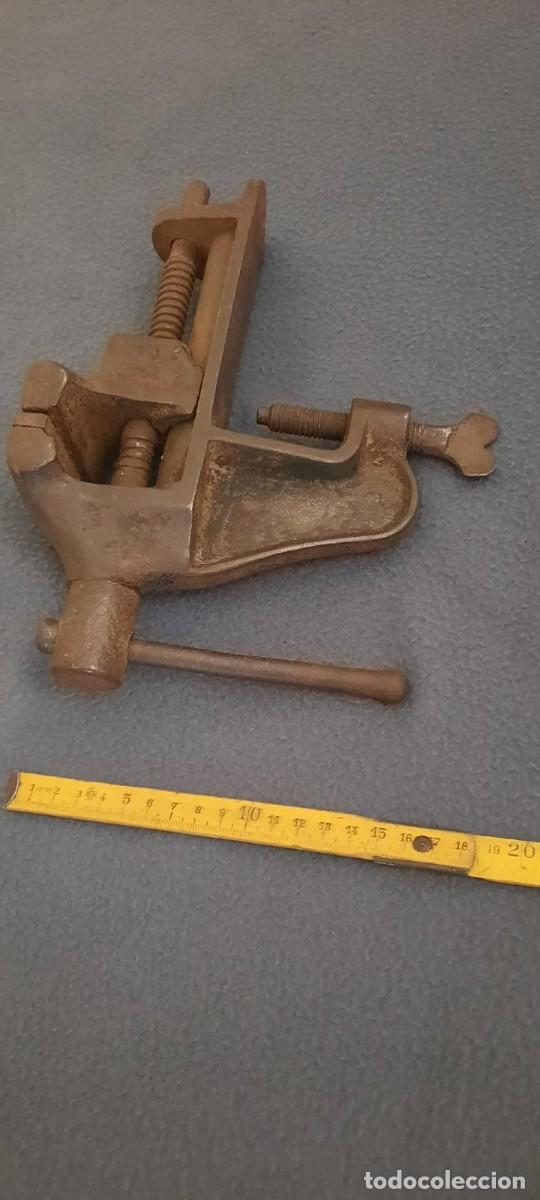 Antig&uuml;edades: ANTIGUO TORNILLO DE CARPINTERO - Foto 2