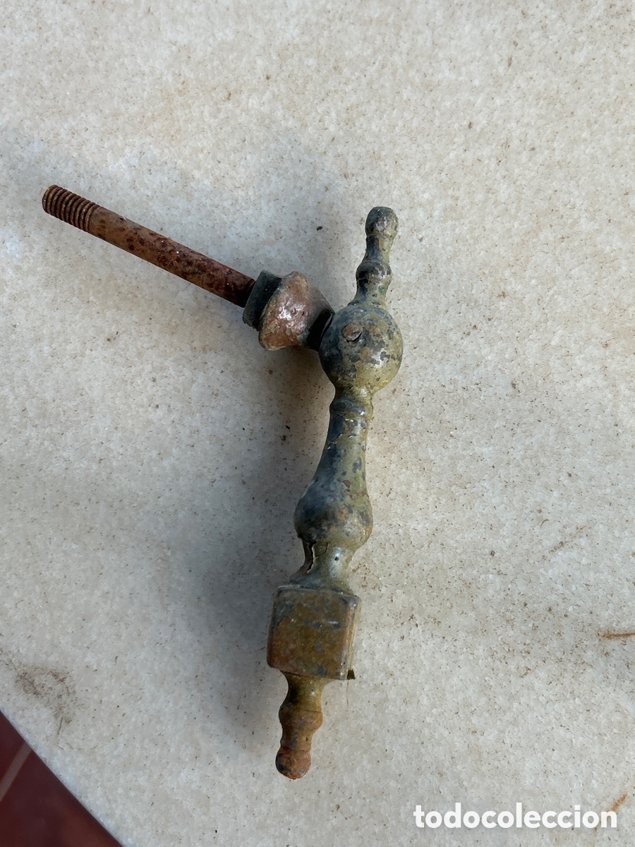 Antig&uuml;edades: LLAMADOR ANTIGUO DE BRONCE