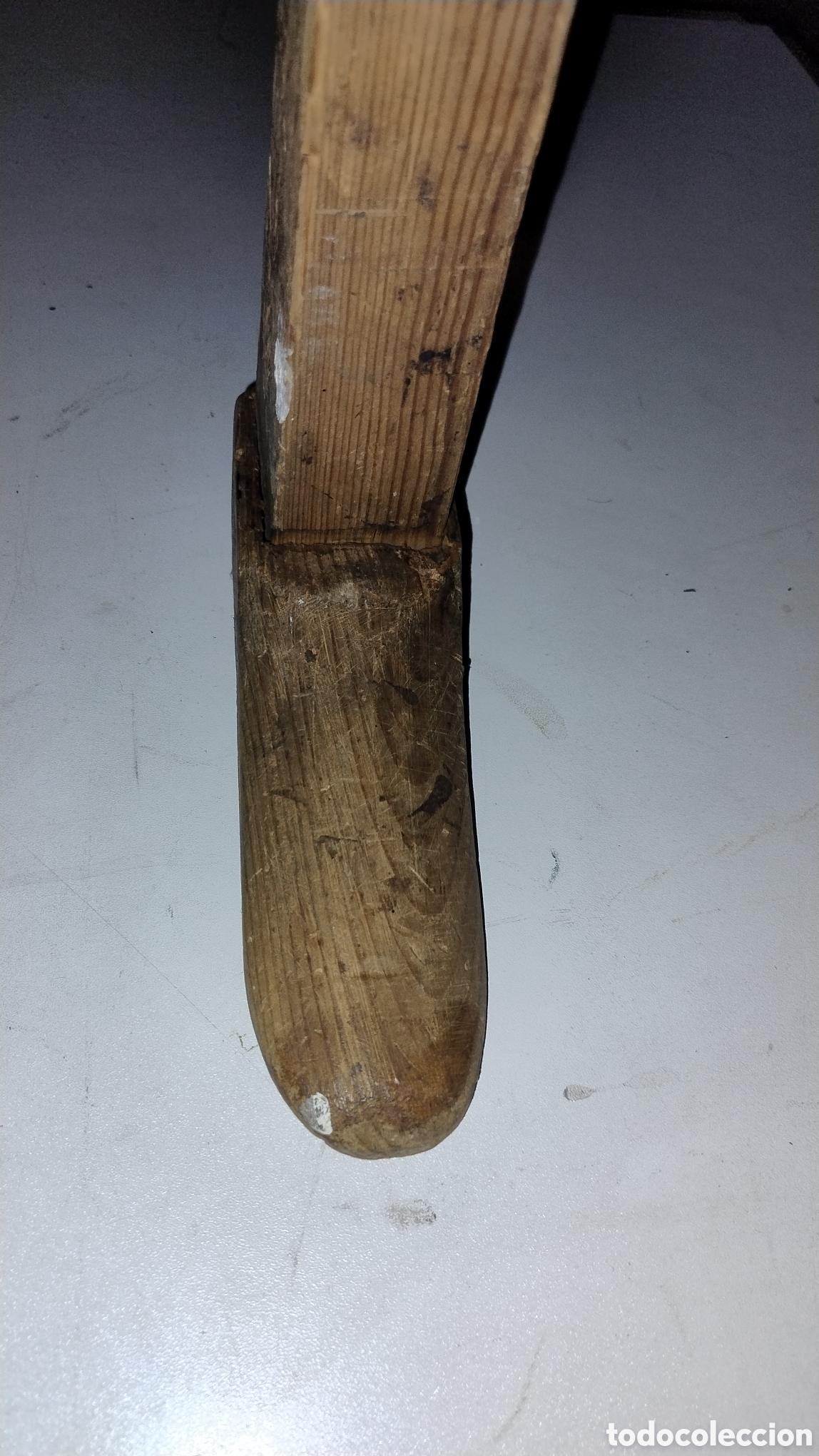 Antig&uuml;edades: Horma de Zapatero de madera antiguo - Foto 3