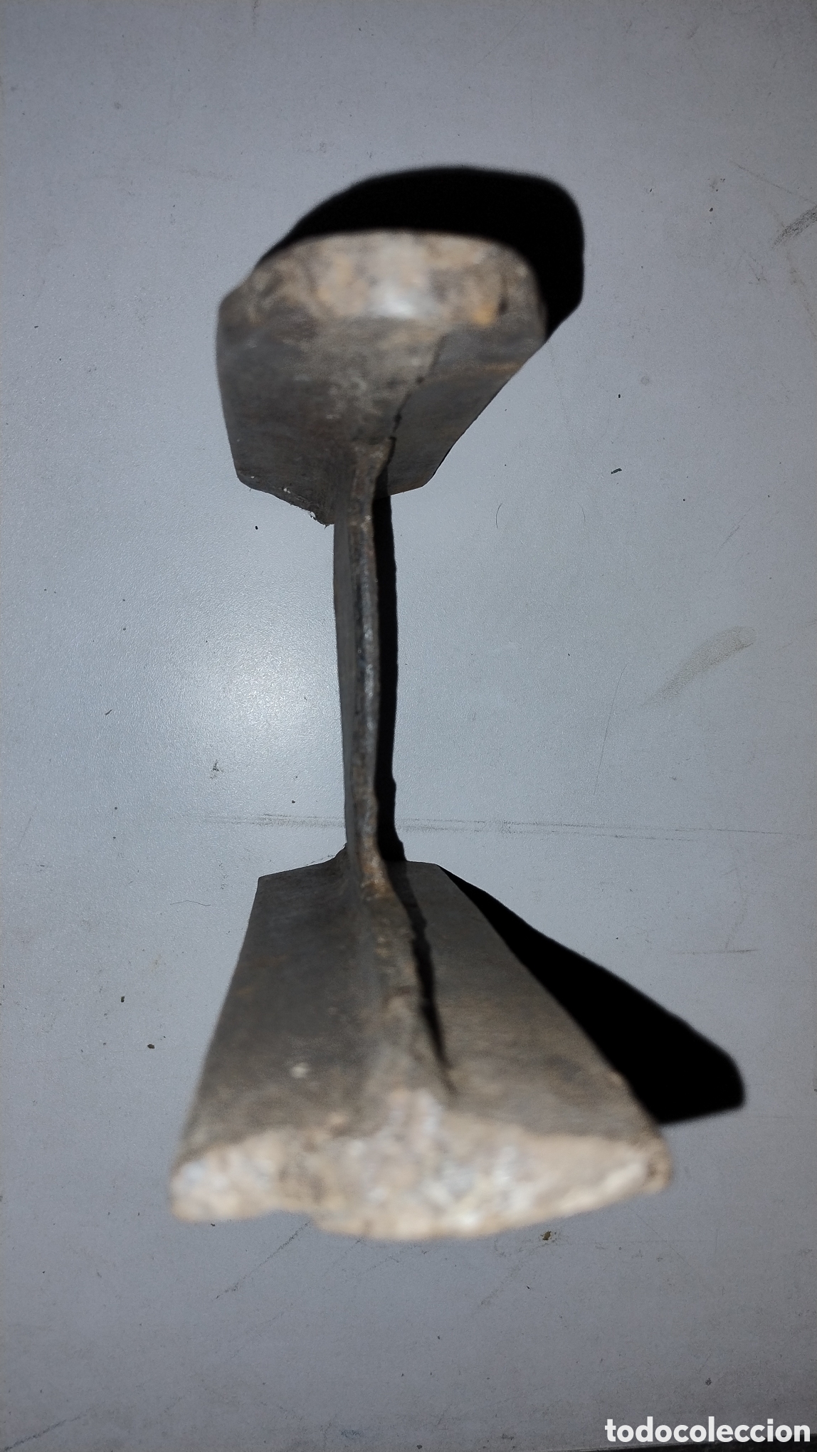 Antig&uuml;edades: Horma de Zapatero de hierro - Foto 3