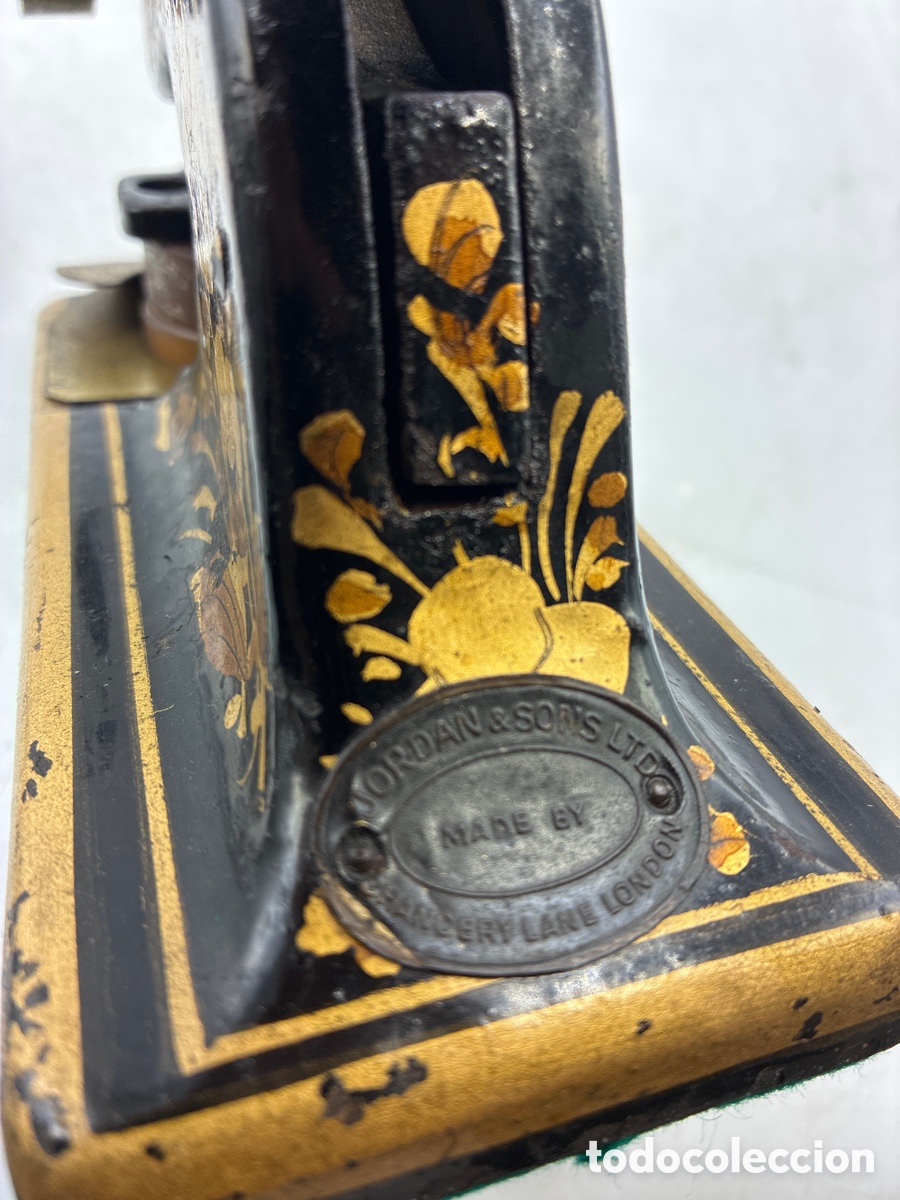Antig&uuml;edades: Sello Seco Dorado. Cierre con candado. - Foto 8