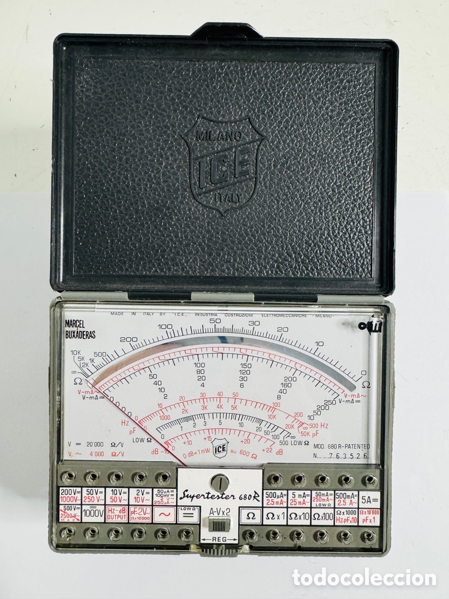 Antig&uuml;edades: Milano ICE Supertester 680 R Italy