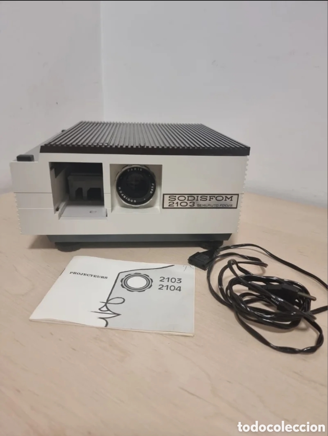Antiquit&eacute;s: Antiguo proyector diapositivas Sodisfom