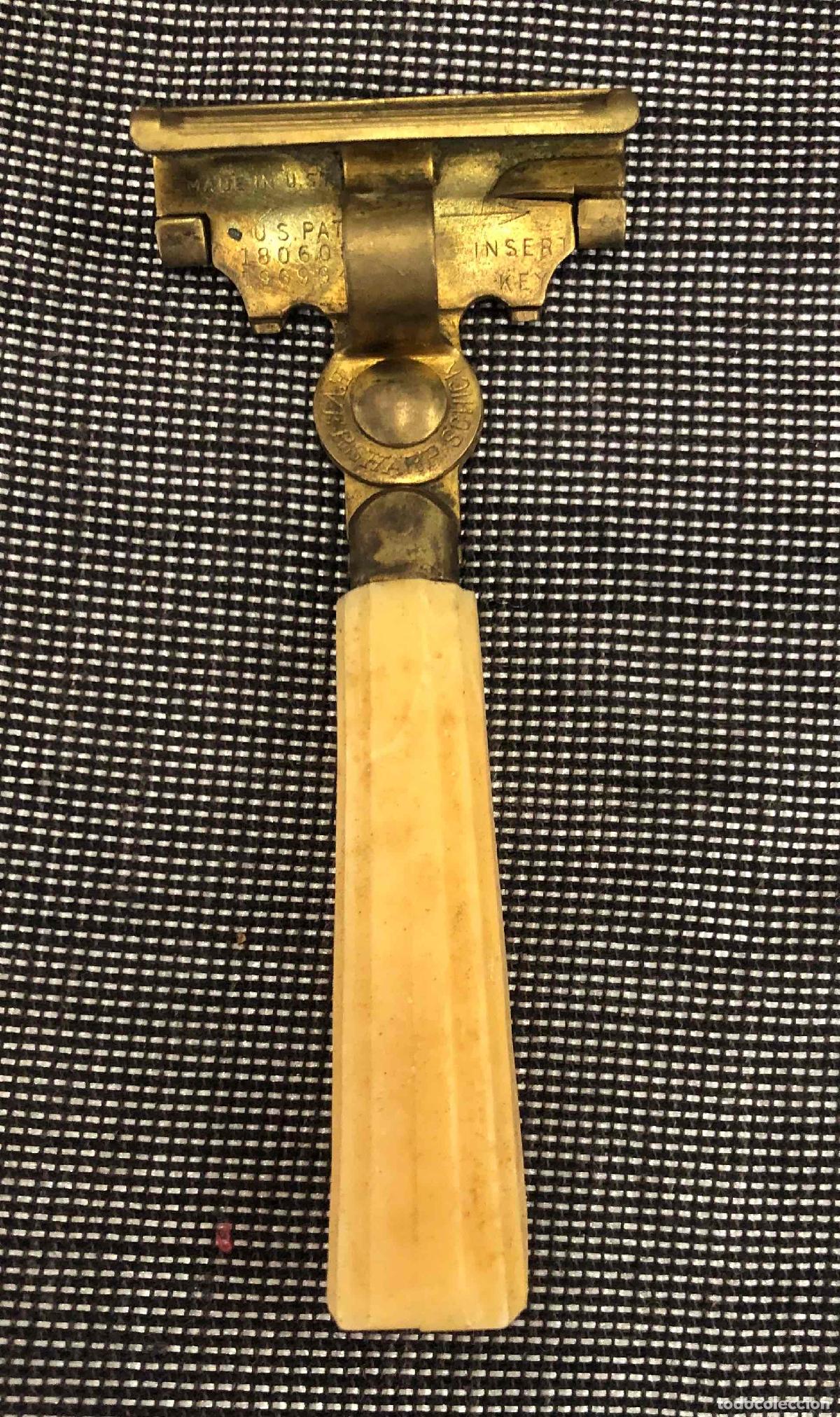 Antig&uuml;edades: MAQUINA AFEITAR EVER SHARP SCHICK. MADE IN USA - Foto 2
