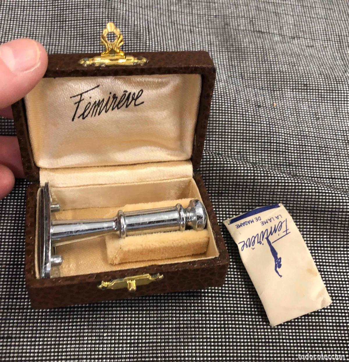 Antig&uuml;edades: MAQUINA AFEITAR FEMIREVE LE RASOR D'EVE N&ordm; 1. PARA MUJER. EN CAJA Y ESTUCHE ORIGINAL. FRANCIA