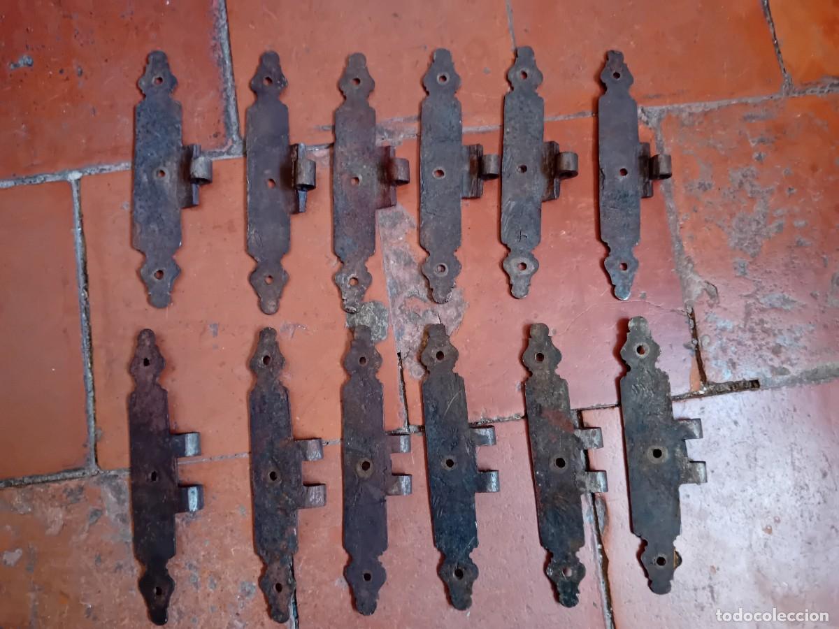 Antig&uuml;edades: Doce bisagras de hierro - Foto 4