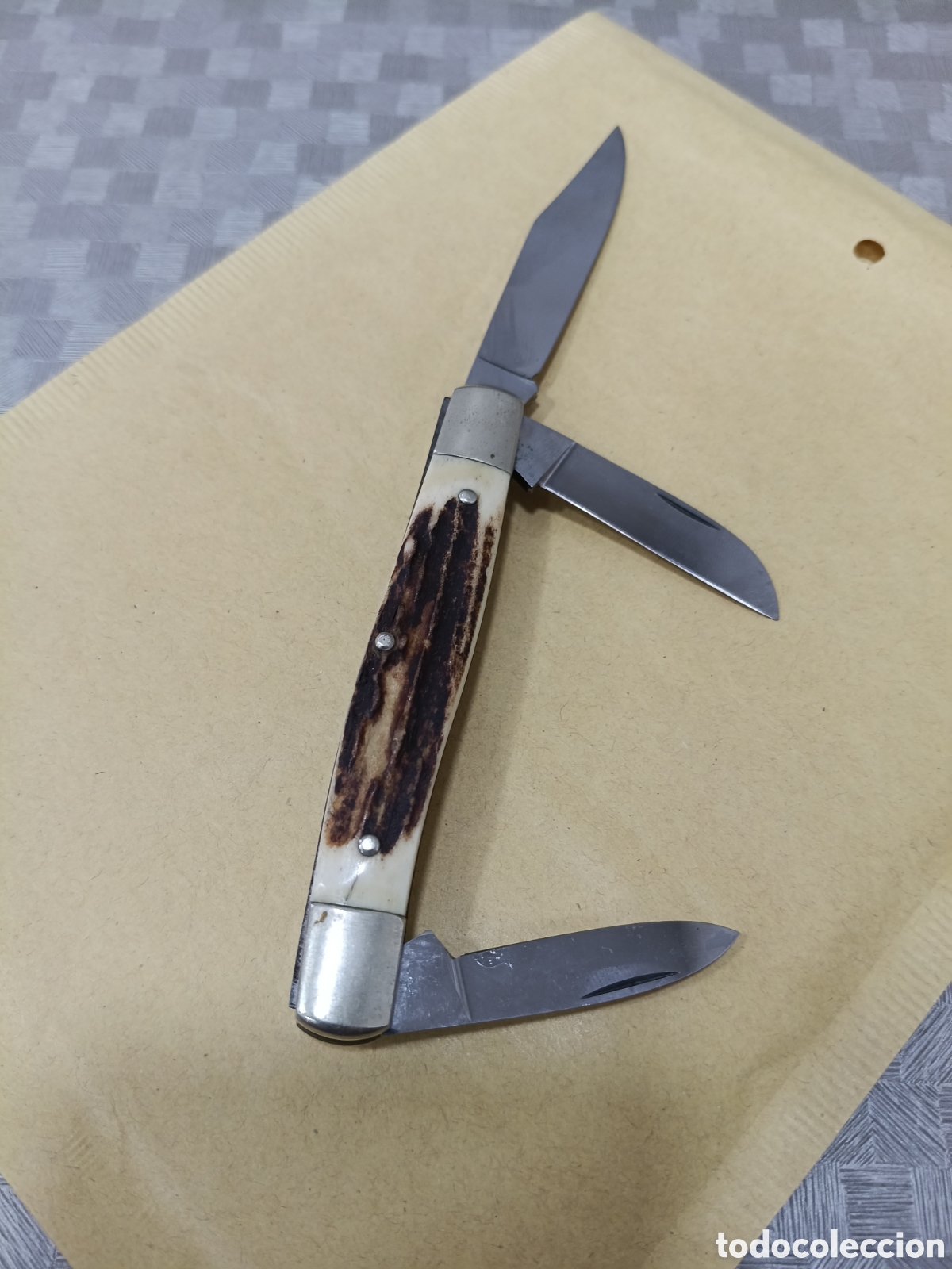 Antig&uuml;edades: NAVAJA ALEMANA MULTIUSOS. BROWNING. MODELO 504