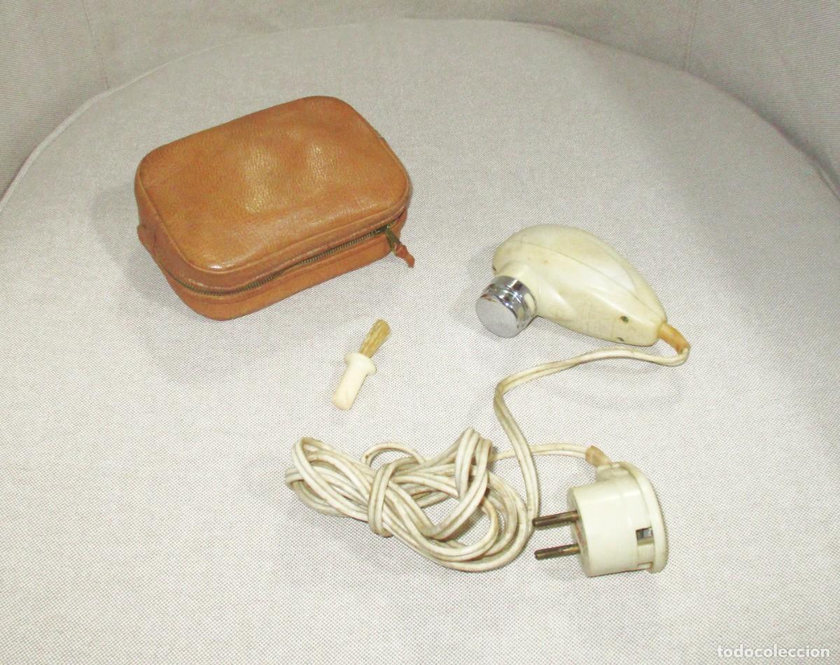 Antiquit&auml;ten: MAQUINILLA DE AFEITAR EL&Eacute;CTRICA PHILISHAVE 7735 DE UN CABEZAL A 4 VOLTS. ORIGINAL A&Ntilde;OS 40.
