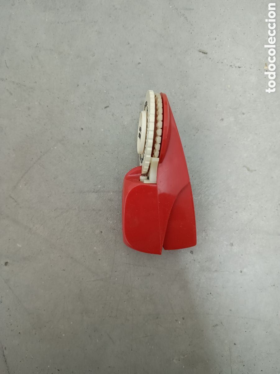 Antig&uuml;edades: DYMO VINTAGE MINI PRINT ROJO - Foto 4