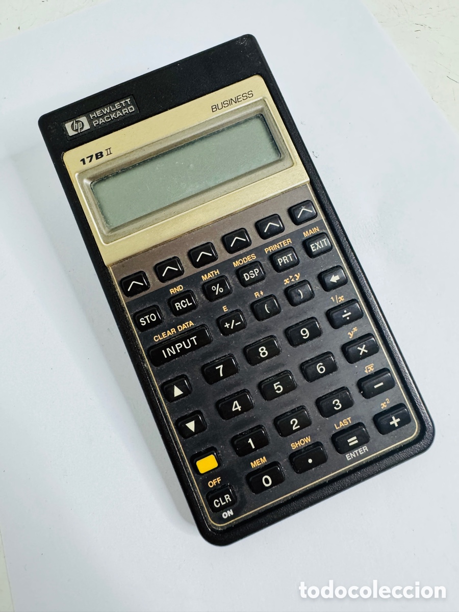 Antig&uuml;edades: Hewlett-Packard HP 17BII Business Calculator 1987