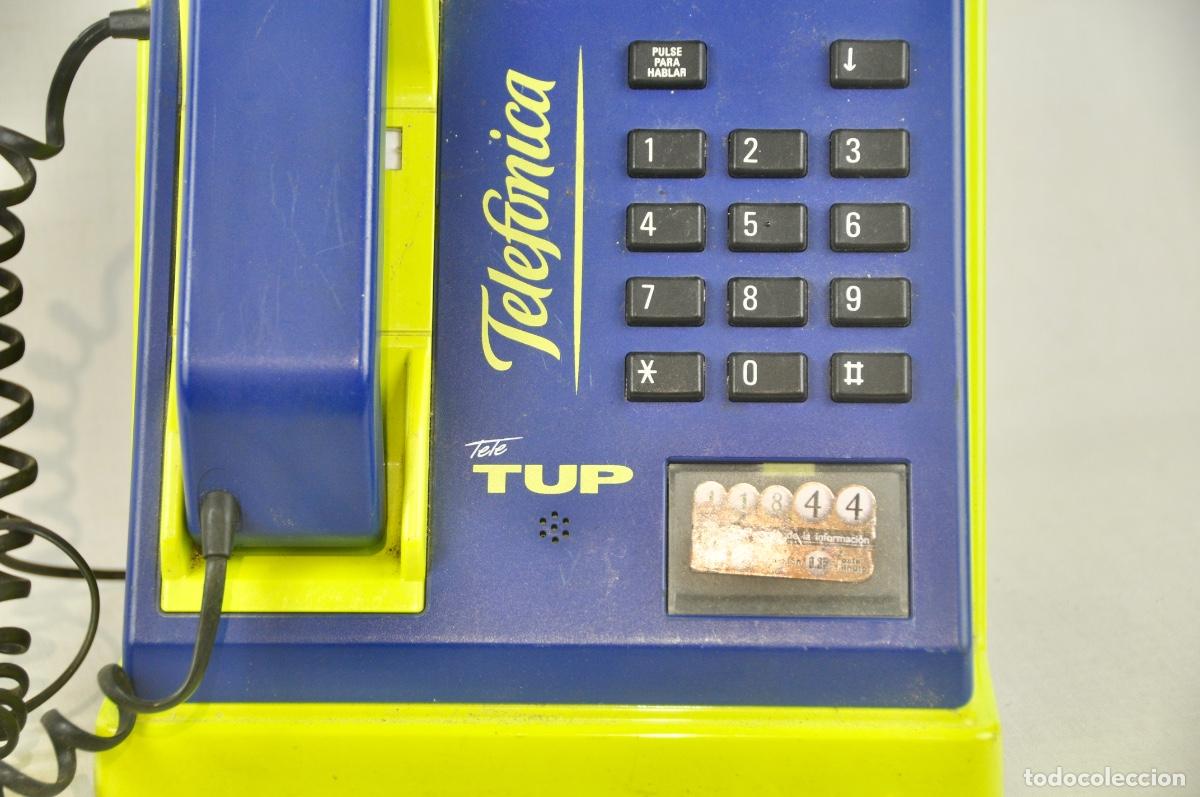 Tel&eacute;fonos: Tel&eacute;fono telef&oacute;nica de monedas - Foto 4