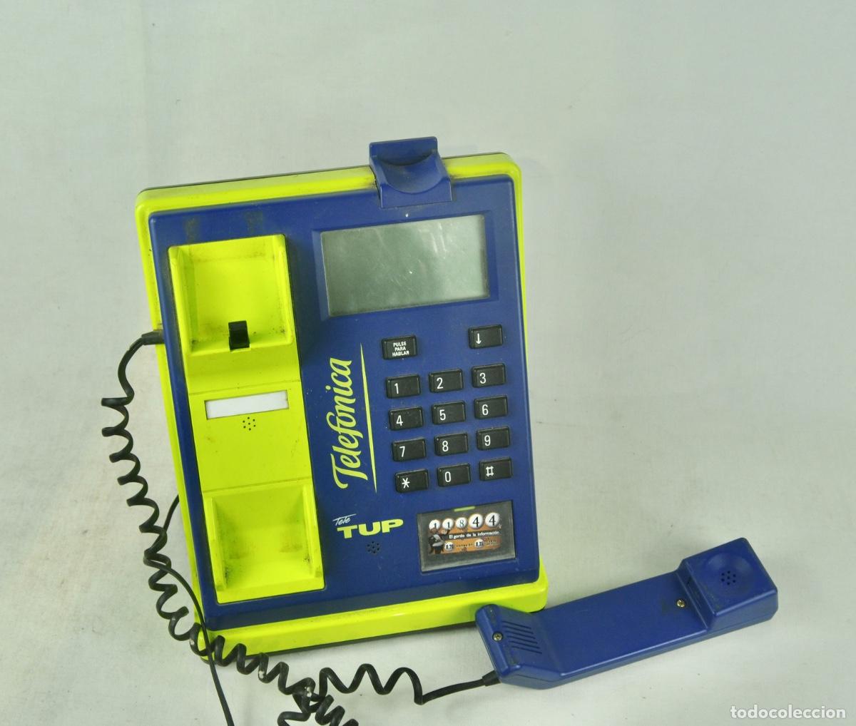 Tel&eacute;fonos: Tel&eacute;fono telef&oacute;nica de monedas - Foto 9