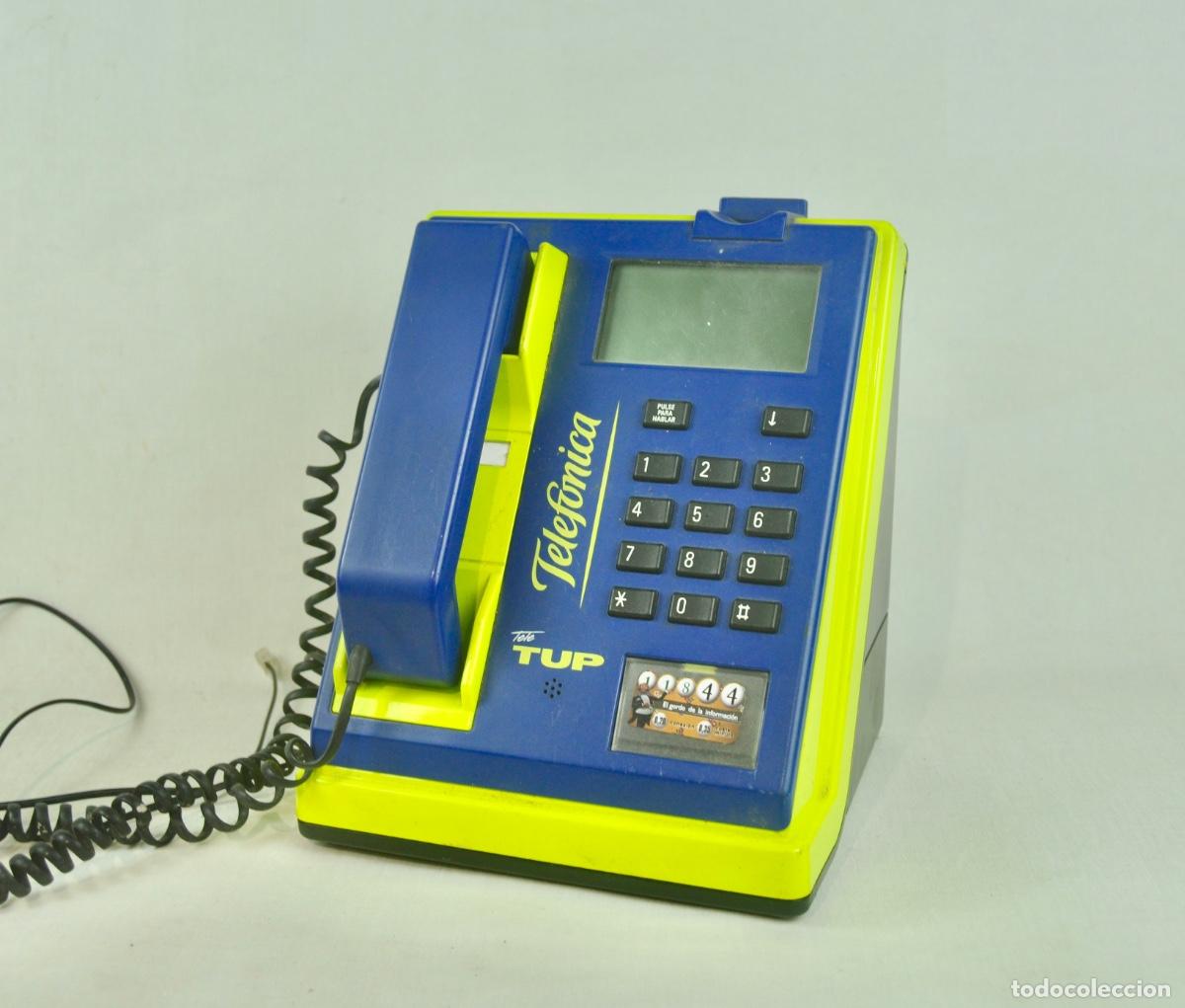 Tel&eacute;fonos: Tel&eacute;fono telef&oacute;nica de monedas - Foto 2