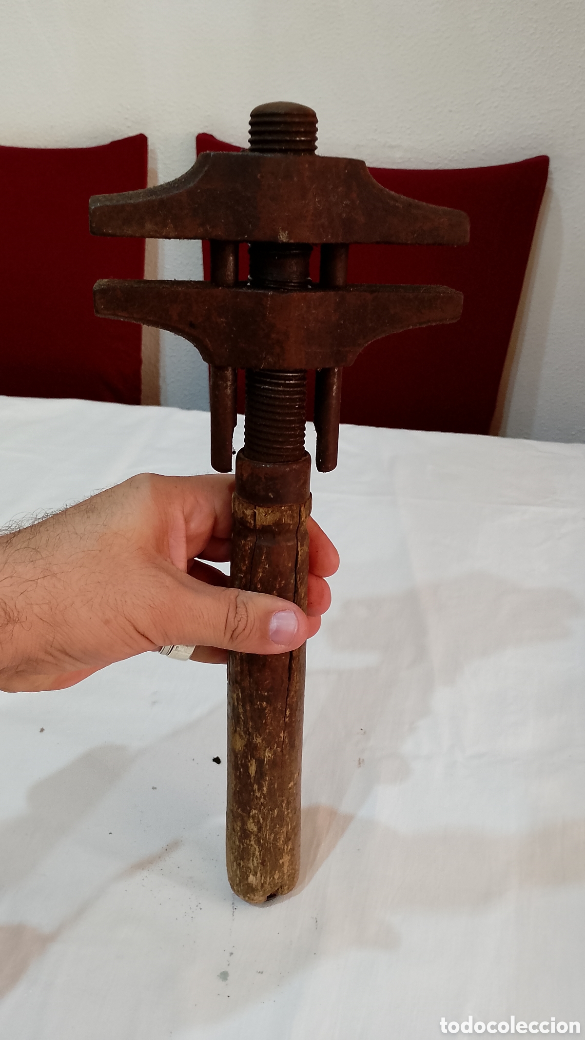 Antig&uuml;edades: Antigua llave inglesa de Gran tama&ntilde;o